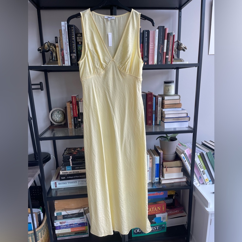 COPY - Madewell dress in butter yellow Summer 2024